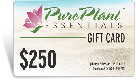 Gift Cards - PurePlant Essentials - Click on a Dollar Amount to Purchase Your Gift Card - You'll Get An Immediate Download Of Your Gift Card To Send Your Recipient(s)!-Gift Card-PurePlant Essentials