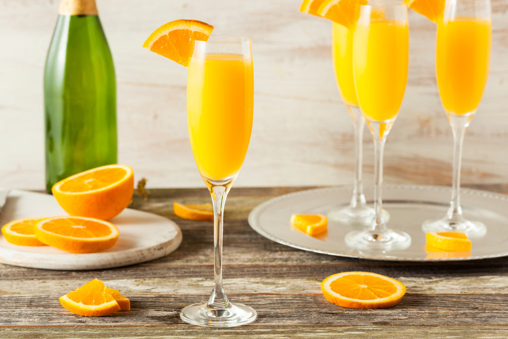 Drinks & Beverages: Chilled Mimosa Cocktails