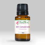 Geranium Oil, Pelargonium roseum 10% Dilution - Organic, Madagascar - SAVE 40% OFF!-Single Pure Essential Oil-PurePlant Essentials