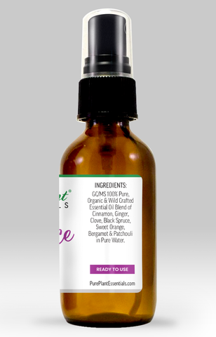 Abundance - Prosperity Mist - (Extra Strength 20% Dilution) - SAVE 30% OFF!-Aromatic Mist-PurePlant Essentials