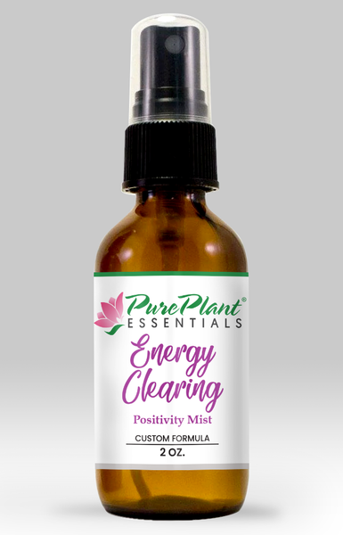 Energy Clearing - Positivity Mist - (Extra Strength 20% Dilution) - SAVE 30% OFF!-Aromatic Mist-PurePlant Essentials