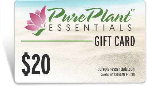 Gift Cards - PurePlant Essentials - Click on a Dollar Amount to Purchase Your Gift Card - You'll Get An Immediate Download Of Your Gift Card To Send Your Recipient(s)!-Gift Card-PurePlant Essentials