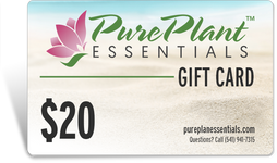 Gift Cards - PurePlant Essentials - Click on a Dollar Amount to Purchase Your Gift Card - You'll Get An Immediate Download Of Your Gift Card To Send Your Recipient(s)!-Gift Card-PurePlant Essentials