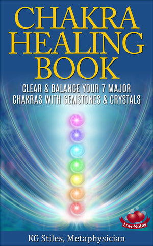Chakra Healing Book - Clear & Balance Your 7 Major Chakras - with Gemstones & Crystals - By KG Stiles-ebook-PurePlant Essentials