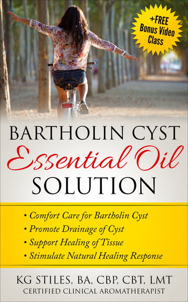 Bartholin Gland Cyst Essential Oil Solution - By KG Stiles-ebook-PurePlant Essentials