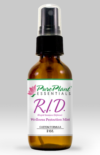 R.I.D. Wellness Protection Mist – Extra Strength Immune Support & Detox Mist (20% Dilution)-Aromatic Mist-PurePlant Essentials
