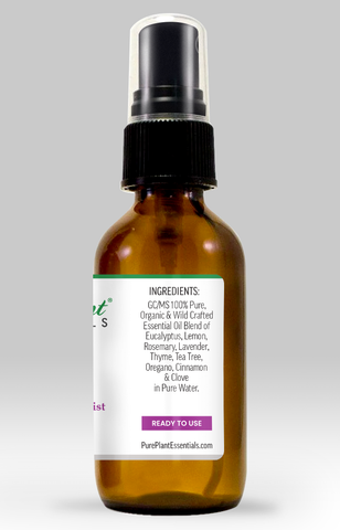 R.I.D. Wellness Protection Mist – Extra Strength Immune Support & Detox Mist (20% Dilution)-Aromatic Mist-PurePlant Essentials